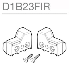 SHAD Motorcycle SH23 Replacement Fitting Kit Caps