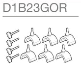 SHAD SH23 / TR27 Replacement Rubber Grips D1B23GOR
