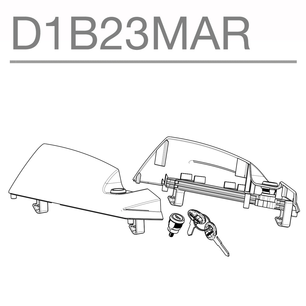 SHAD SH23 Replacement Locking Mechanism D1B23MAR
