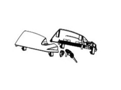 SHAD Motorcycle SH23 Replacement Locking Mechanism