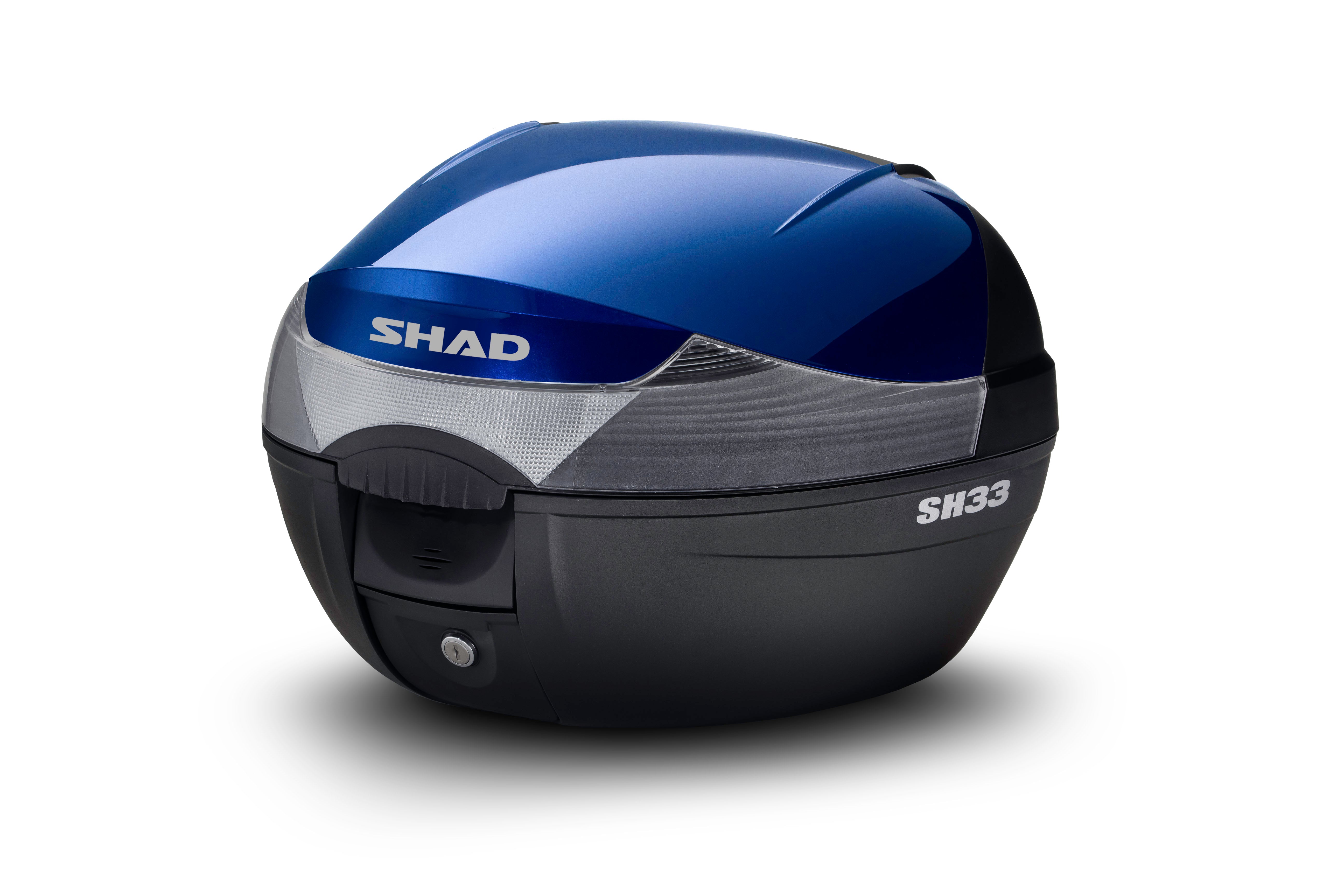 SHAD Motorcycle SH33 Blue Top Box Cover