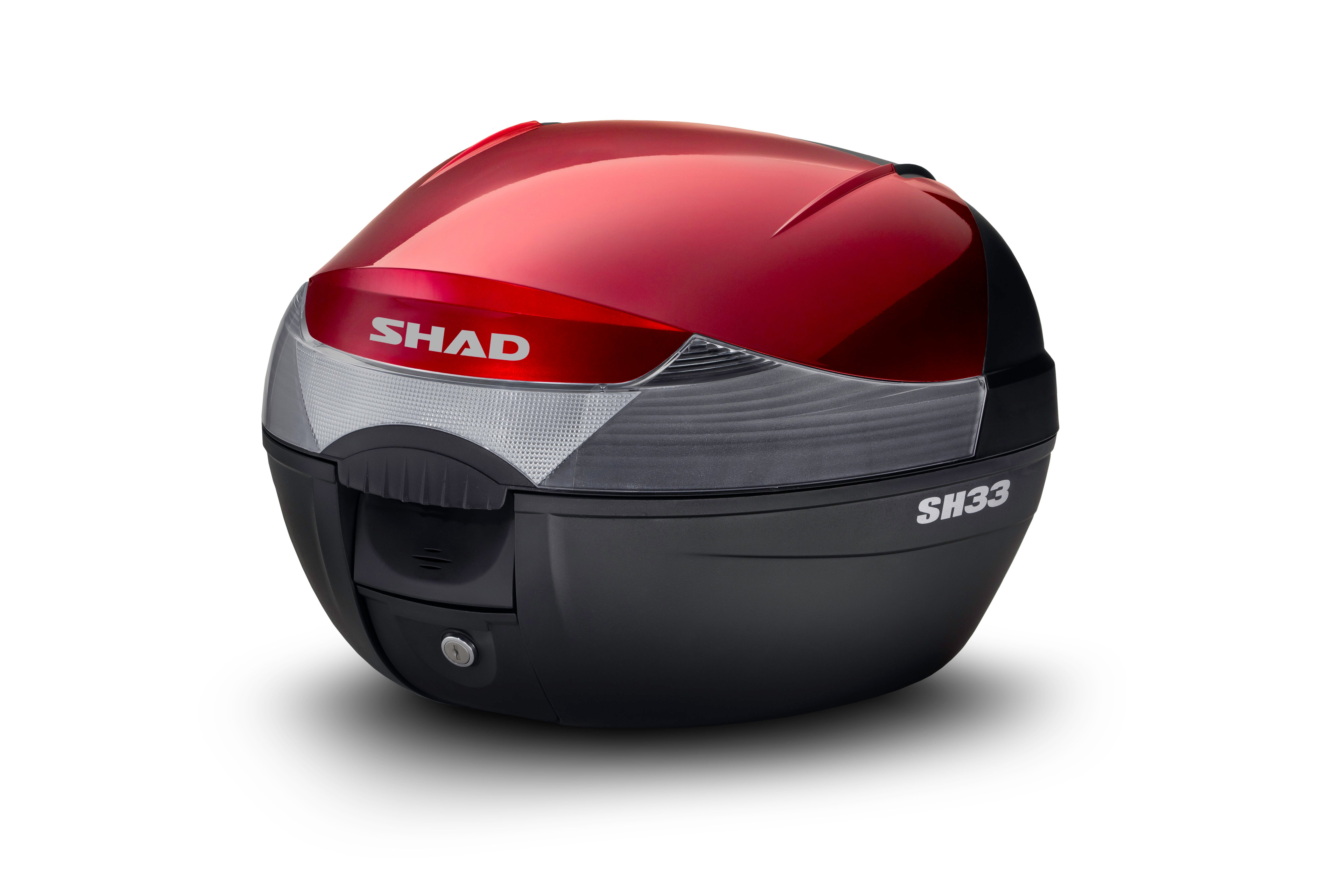 SHAD Motorcycle SH33 Red Top Box Cover