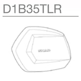 SHAD SH35 Replacement Aluminium Side Panel (Left) D1B35TLR