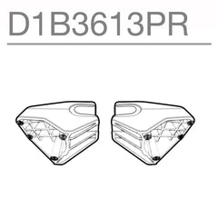 SHAD Motorcycle SH36 Replacement Rubber End Grip