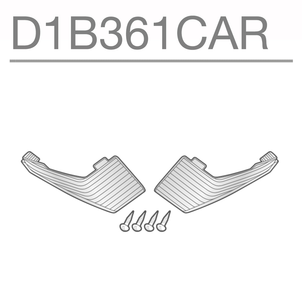 SHAD Motorcycle SH36 Replacement White Reflectors