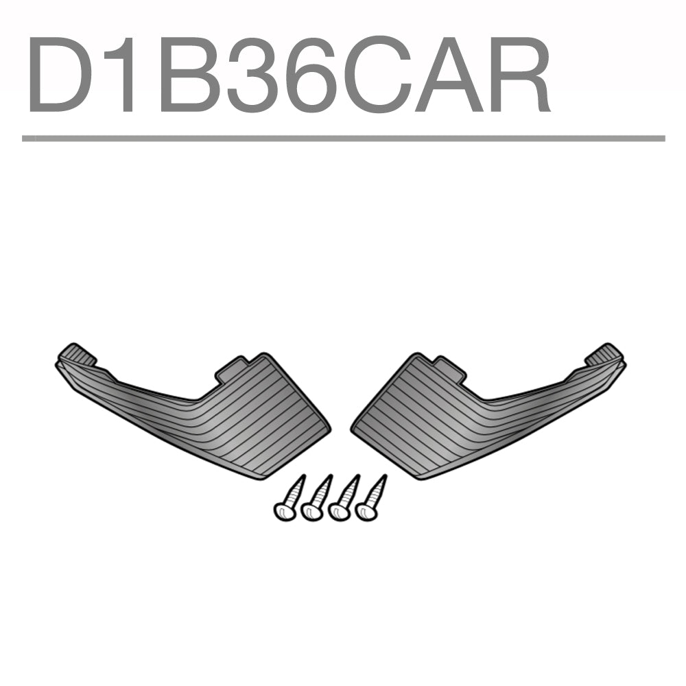 SHAD Motorcycle SH36 Replacement Red Reflectors