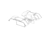 SHAD SH38 Replacement Frame D1B38EMR