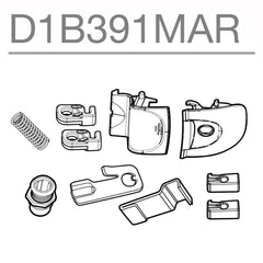 SHAD Motorcycle SH39 Replacement Locking Mechanism