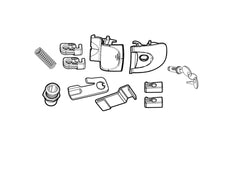 SHAD Motorcycle SH39 Replacement Locking Mechanism