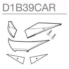 SHAD Motorcycle SH39 Replacement White Reflectors