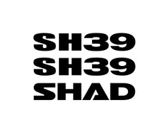 SHAD Motorcycle SH39 Replacement Sticker