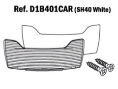 SHAD Motorcycle SH40 Replacement White Reflectors