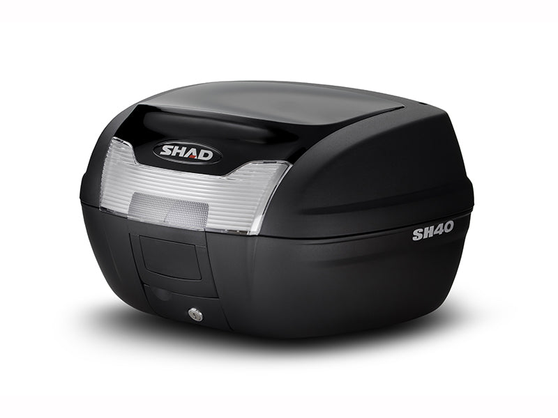 SHAD SH40 Metallic Black Top Box Cover D1B40E21
