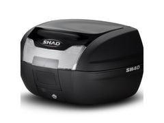 SHAD SH40 Metallic Black Top Box Cover D1B40E21