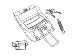SHAD Motorcycle SH44 Replacement Locking Mechanism