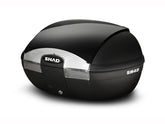 SHAD SH45 Metallic Black Top Box Cover D1B45E21
