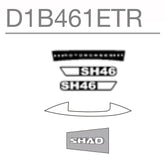 SHAD Motorcycle SH46 Replacement Sticker