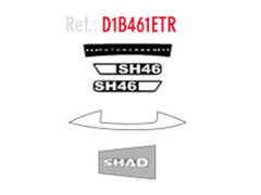 SHAD Motorcycle SH46 Replacement Sticker