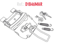 SHAD Motorcycle SH46 Replacement Locking Mechanism
