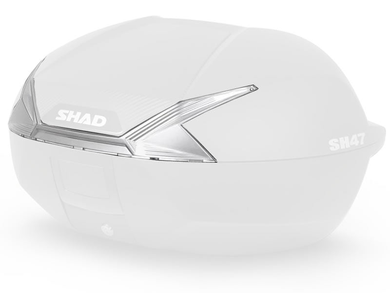 SHAD Motorcycle SH47 Replacement White Reflector