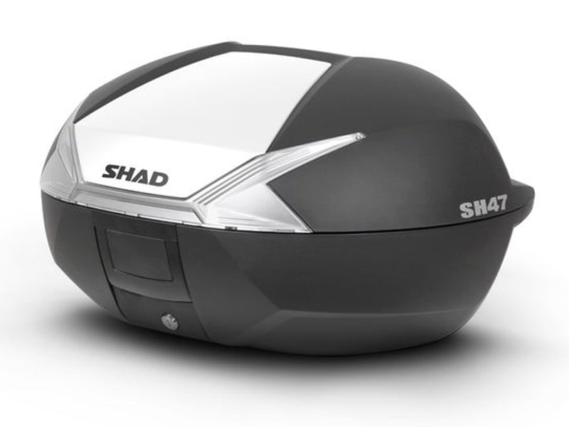 SHAD Motorcycle SH47 Top Box White Cover