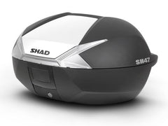 SHAD Motorcycle SH47 Top Box White Cover