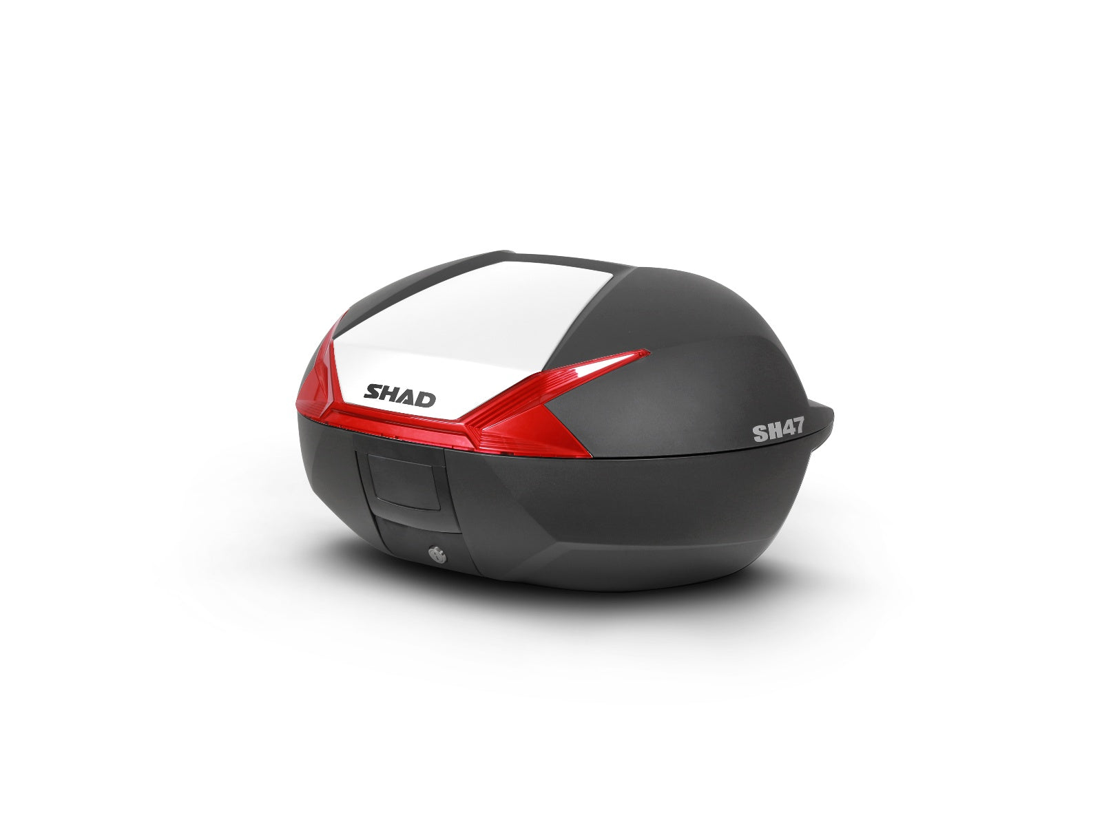 SHAD Motorcycle SH47 Top Box White Cover