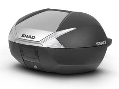 SHAD Motorcycle SH47 Top Box Titanium Cover
