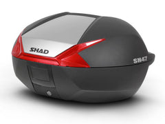 SHAD Motorcycle SH47 Top Box Titanium Cover