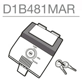 SHAD Motorcycle SH48 Replacement Locking Mechanism (Dark Grey)