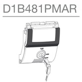 SHAD Motorcycle SH48 Replacement Premium Locking Mechanism (Dark Grey)