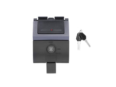 SHAD Motorcycle SH48 Replacement Premium Locking Mechanism (Dark Grey)