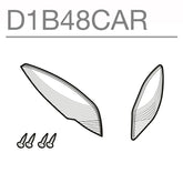 SHAD Motorcycle SH48 Replacement Reflectors (Clear)