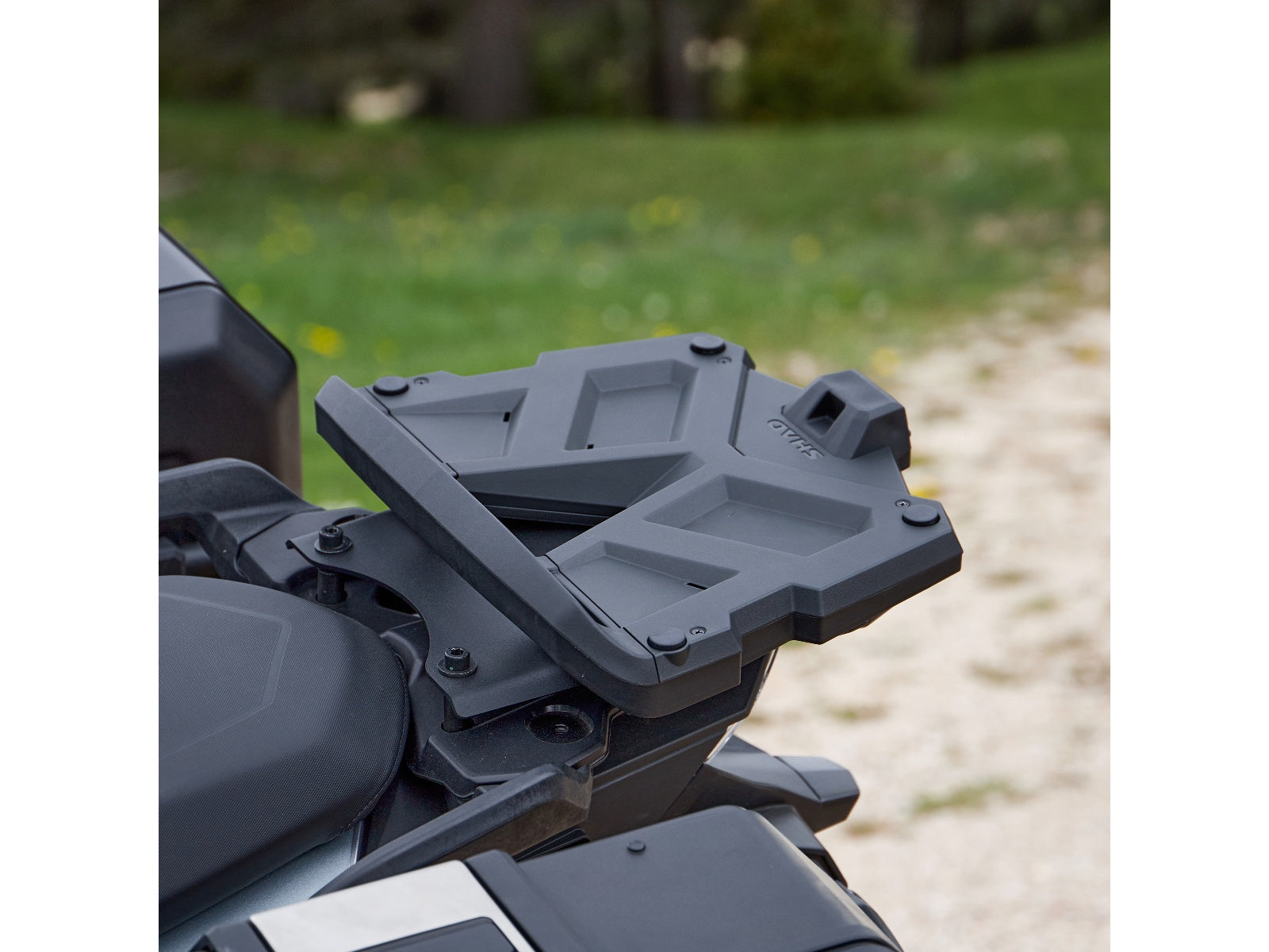 SHAD Motorcycle Top Box Mounting Plate (Big) Inc Bolts