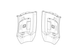 SHAD Motorcycle Replacement Expansion Levers - SH58X/SH59X