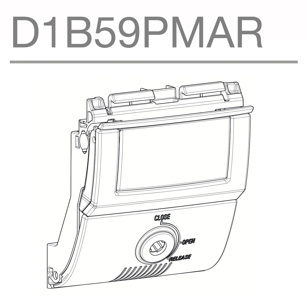 SHAD Replacement Premium Locking Mechanism - SH58X/SH59X D1B59PMAR