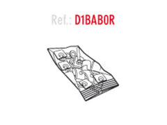 SHAD Motorcycle Replacement Top Box Small Mounting Plate Screws/Bolts