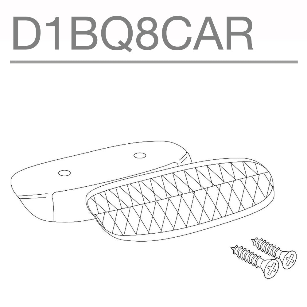 SHAD Motorcycle Replacement Red Reflectors - ATV80/ATV110