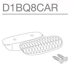 SHAD Motorcycle Replacement Red Reflectors - ATV80/ATV110