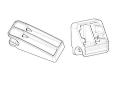 SHAD Motorcycle Pannier Brackets - TR36/TR47