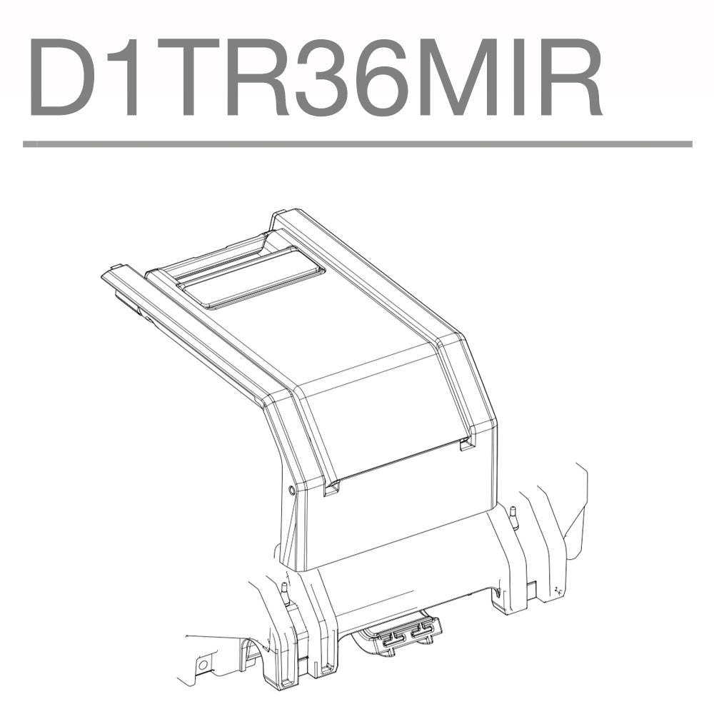 SHAD TR36 Pannier Lower Lock System D1TR36MIR