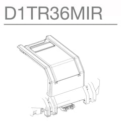 SHAD TR36 Pannier Lower Lock System D1TR36MIR