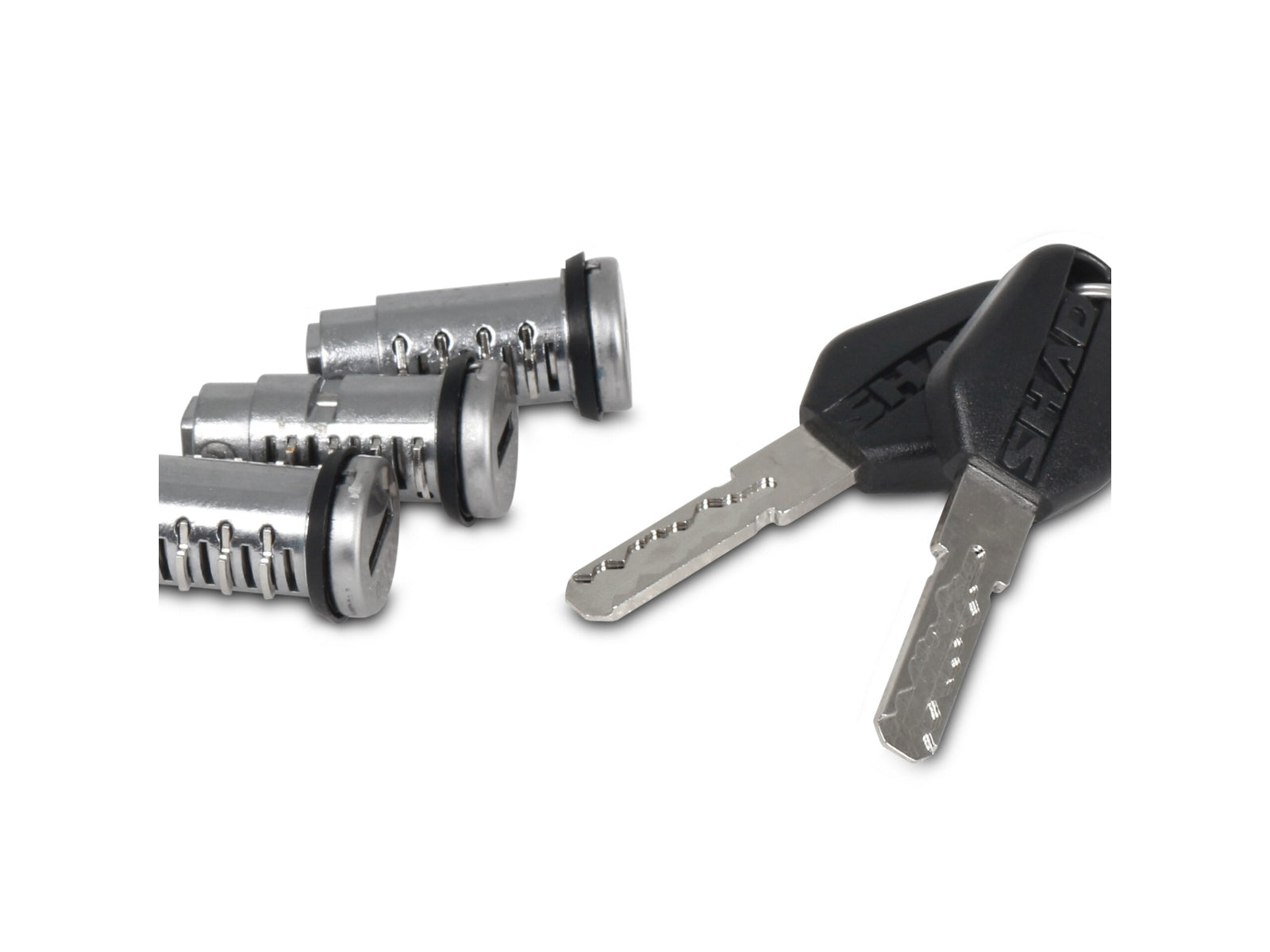 SHAD Motorcycle Terra Aluminium Triple Lock & Key Set