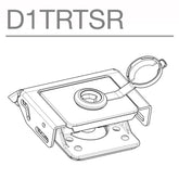SHAD Replacement Upper Lock - TR36/TR37/TR47/TR48 D1TRTSR