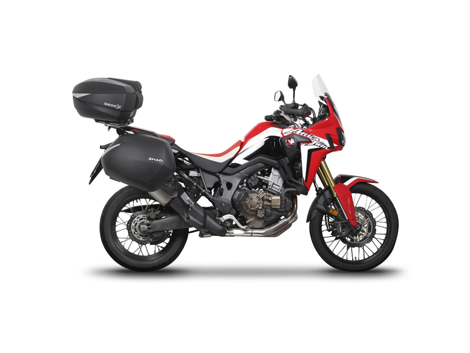SHAD Motorcycle 4P Pannier Fitting Kit for Honda Africa Twin CRF1000L (2018-2019)