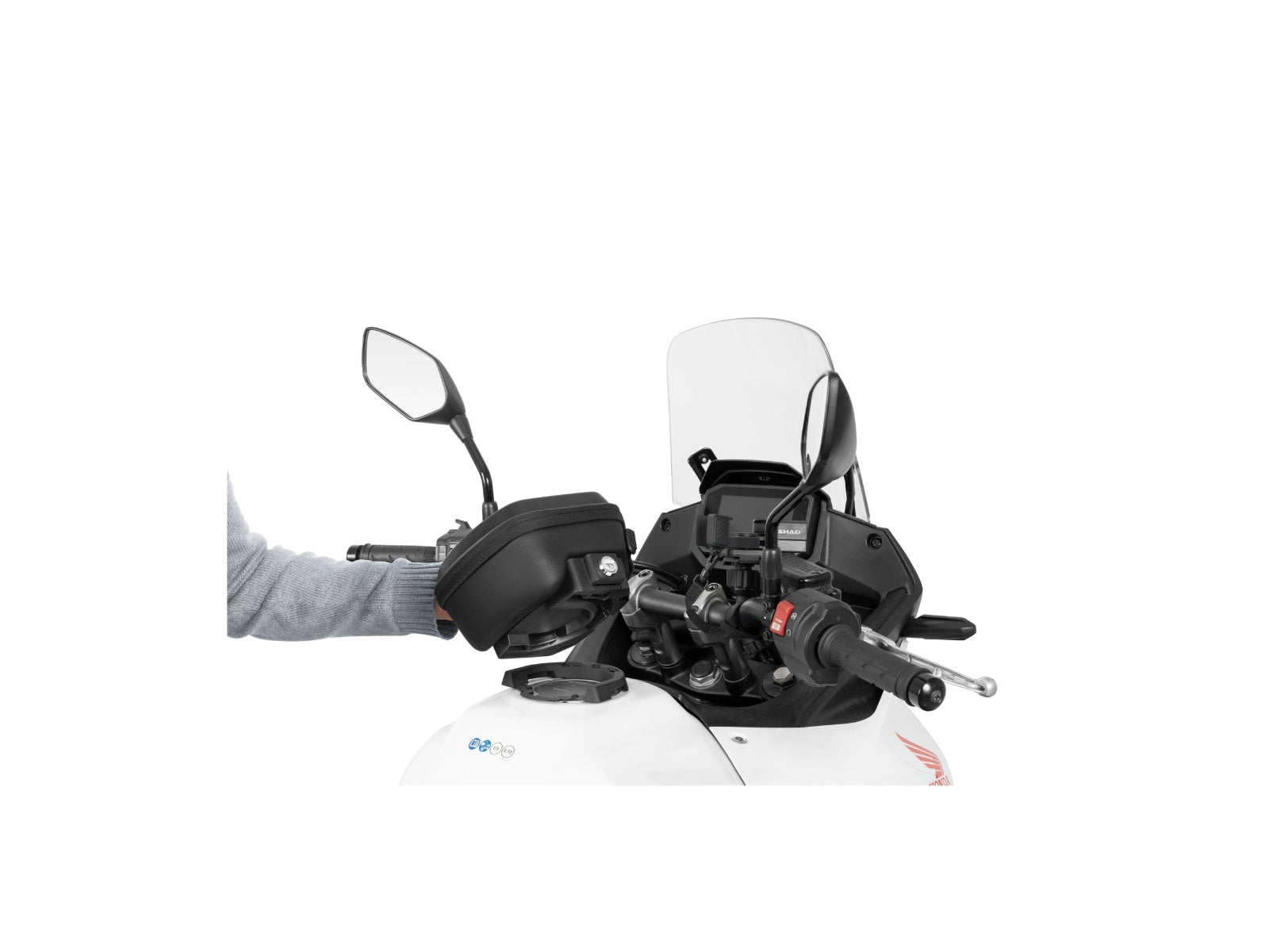 SHAD Motorcycle Click System Tank Bag Fitting Kit for KTM 390 Adventure (2020-2024)