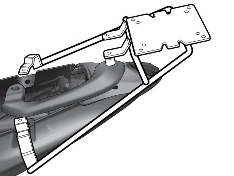 SHAD Motorcycle Top Box Fitting Kit for Keeway RKS 150 (2011-2024)