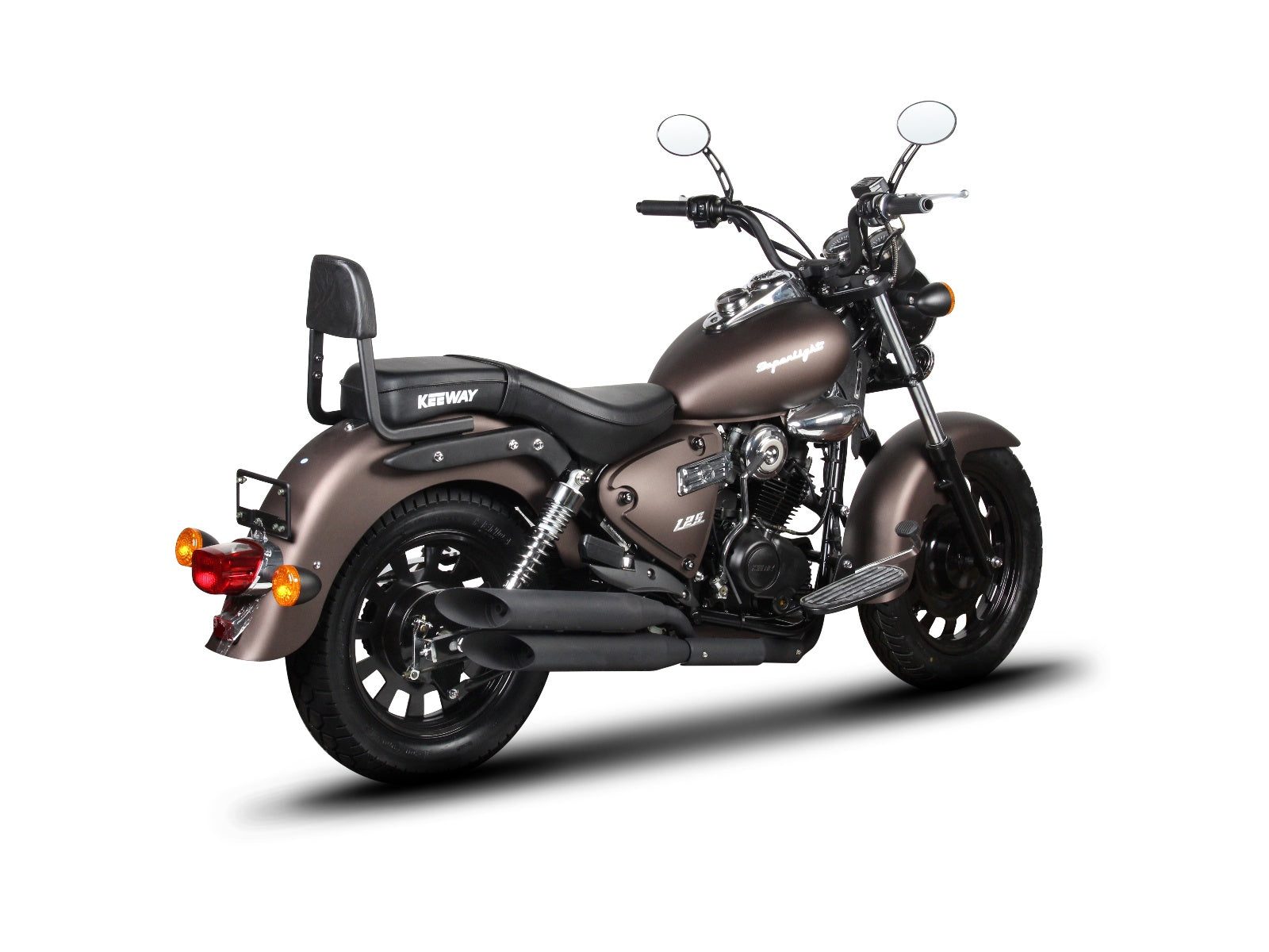 SHAD Motorcycle Backrest and Fitting Kit for Keeway Blackster 250 (2015-2025)