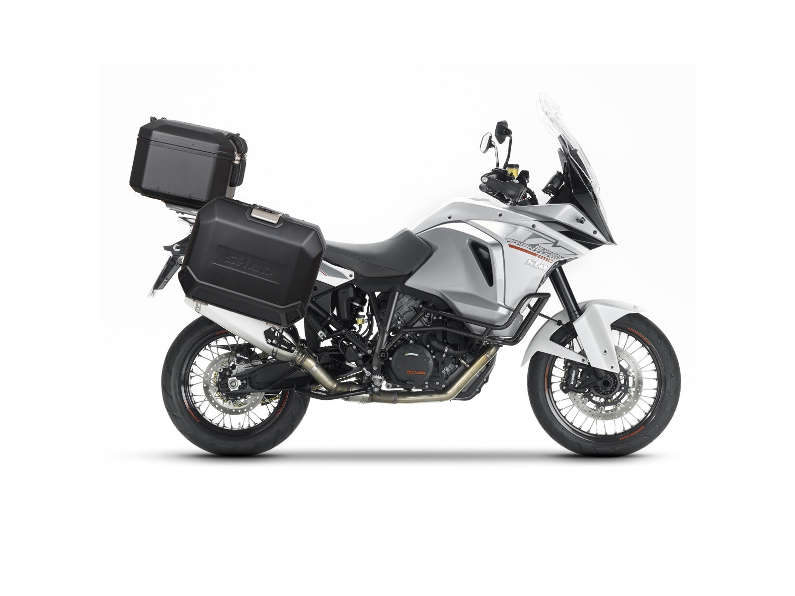 SHAD Motorcycle 4P Pannier Fitting Kit for KTM 1090 Adventure R (2014-2019)