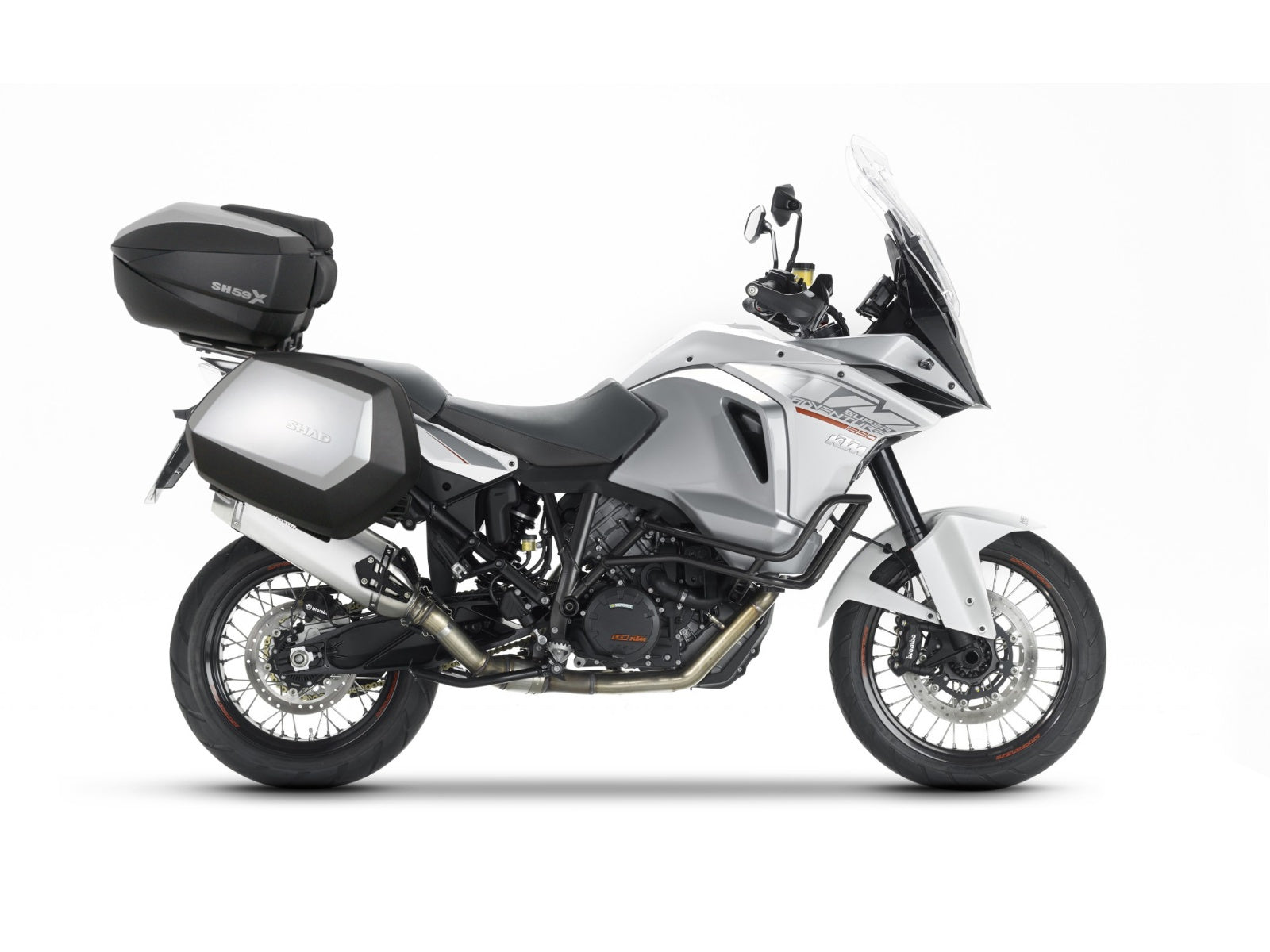 SHAD Motorcycle 4P Pannier Fitting Kit for KTM 1290 Super Adventure R (2014-2020)